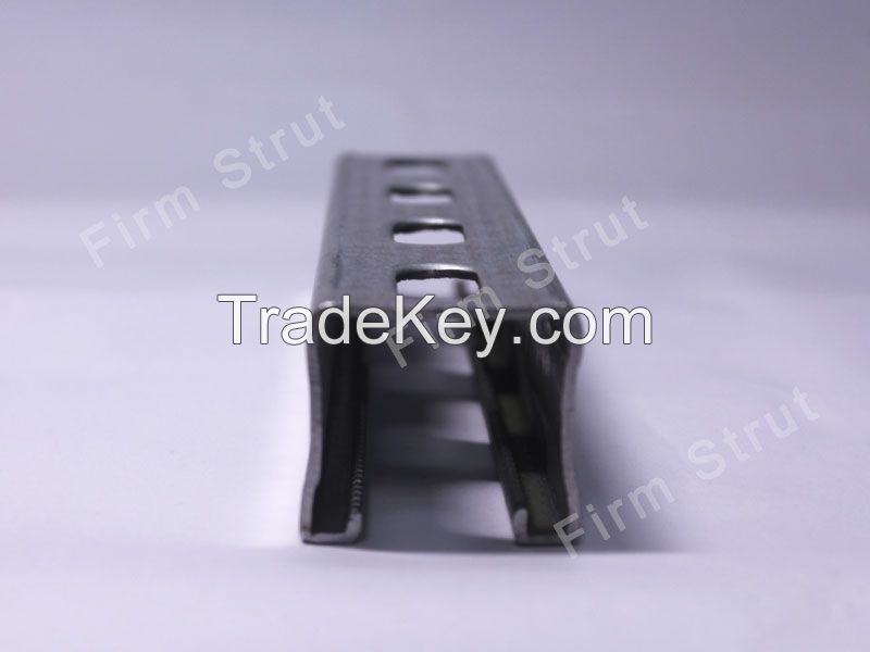 Pregalvanized Slotted Channel Customized Steel Unistrut Uni-Strut Channel