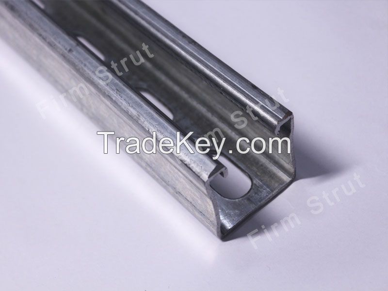 Pregalvanized Slotted Channel Customized Steel Unistrut Uni-Strut Channel