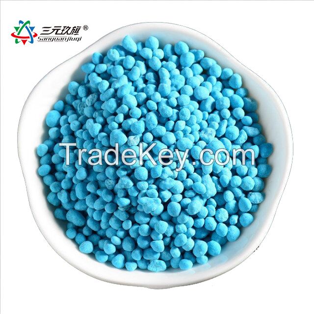 Quick Release NPK 15-15-15 Compound Fertilizer Agricultural Granular manufacturer in China