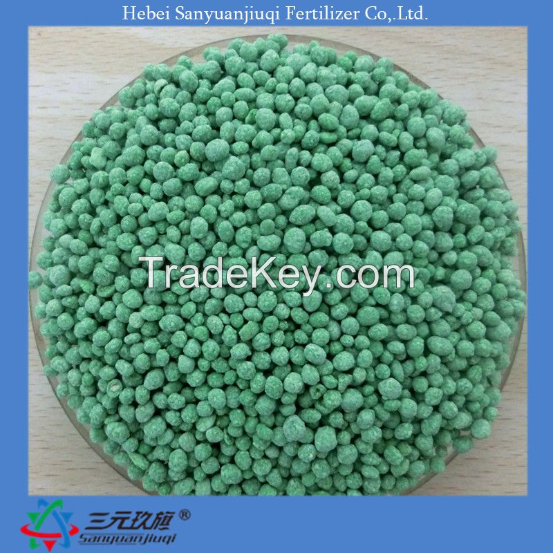 Quick Release NPK 12-12-17+2MgO Compound Fertilizer Agricultural Granular manufacturer in China