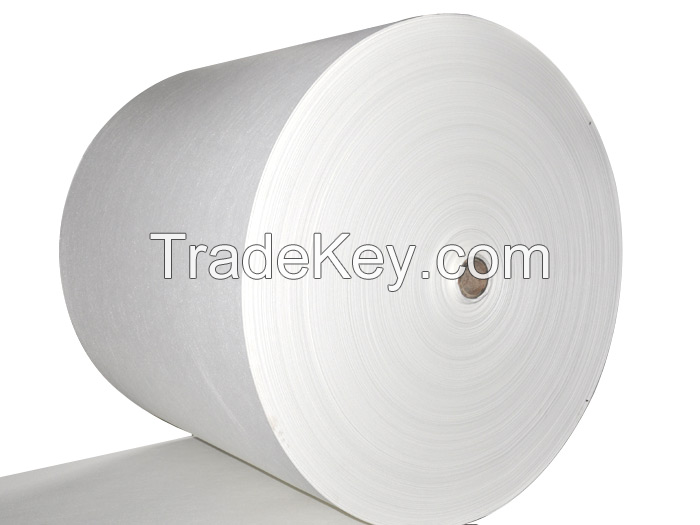 Staple fiber polyester mat