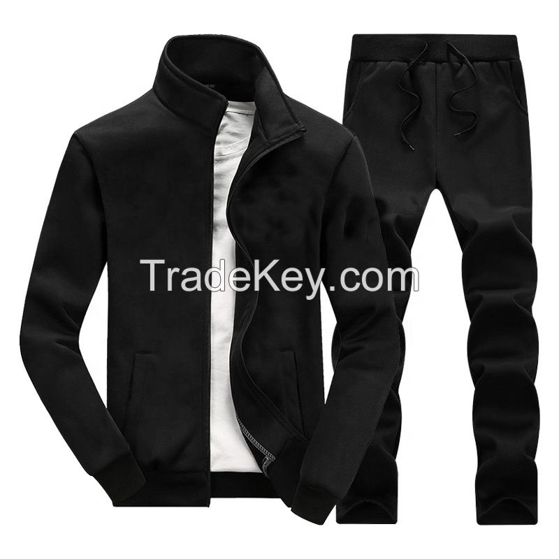 Breathable Outdoor Sport Wear Blank Man Tracksuit Set