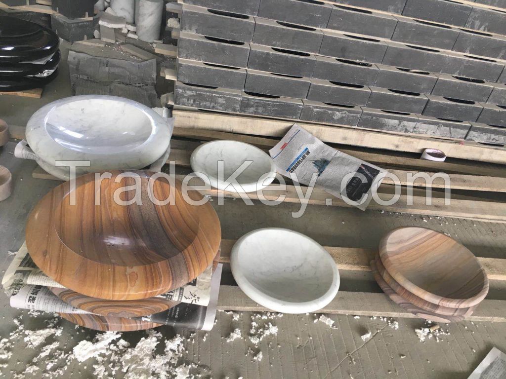 marble handicraft custom marble art craft marble bowl