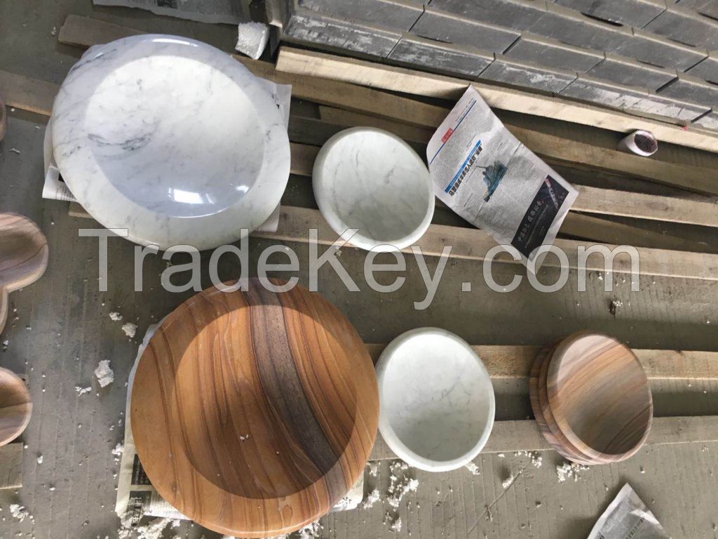 marble handicraft custom marble art craft marble bowl