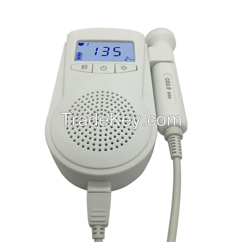 Fetal Doppler Ultrasound Baby Heart Rate Monitor FD200