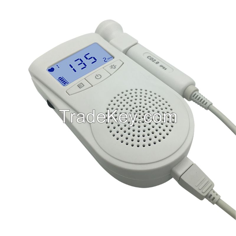 Fetal Doppler Ultrasound Baby Heart Rate Monitor FD200