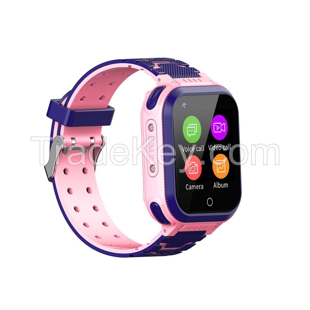 Andorid 4G Kids Care Smart Watch GPS phone watch with theremometer W06