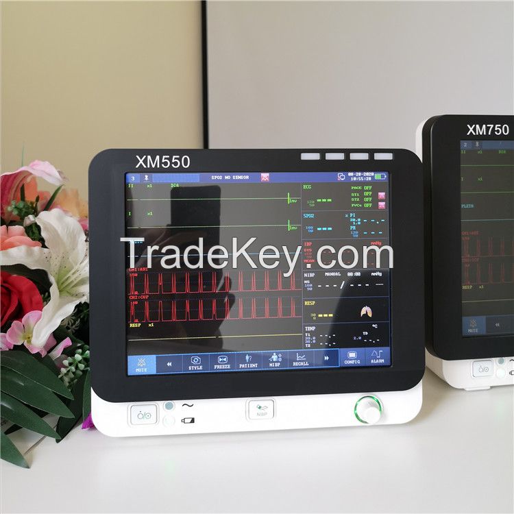 12 inch Best Sell Hospital Clinic 6 Parameter Patient Monitor Model