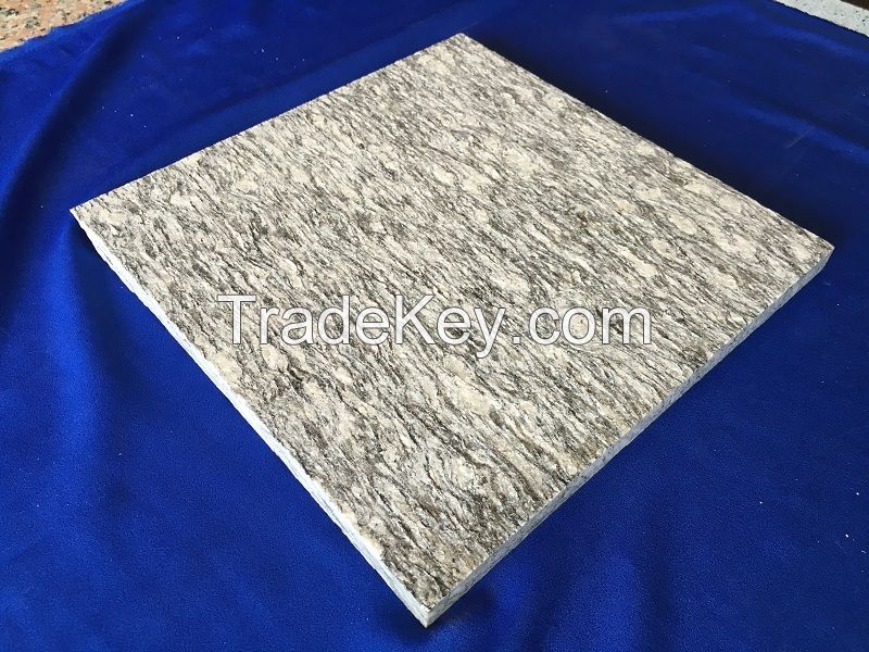 bush hammered white wave G4418 natural granite stone 60x60 tiles flooring