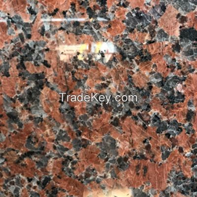 The mirror processing of granite table panel is suitable for the reception desk of the kitchen