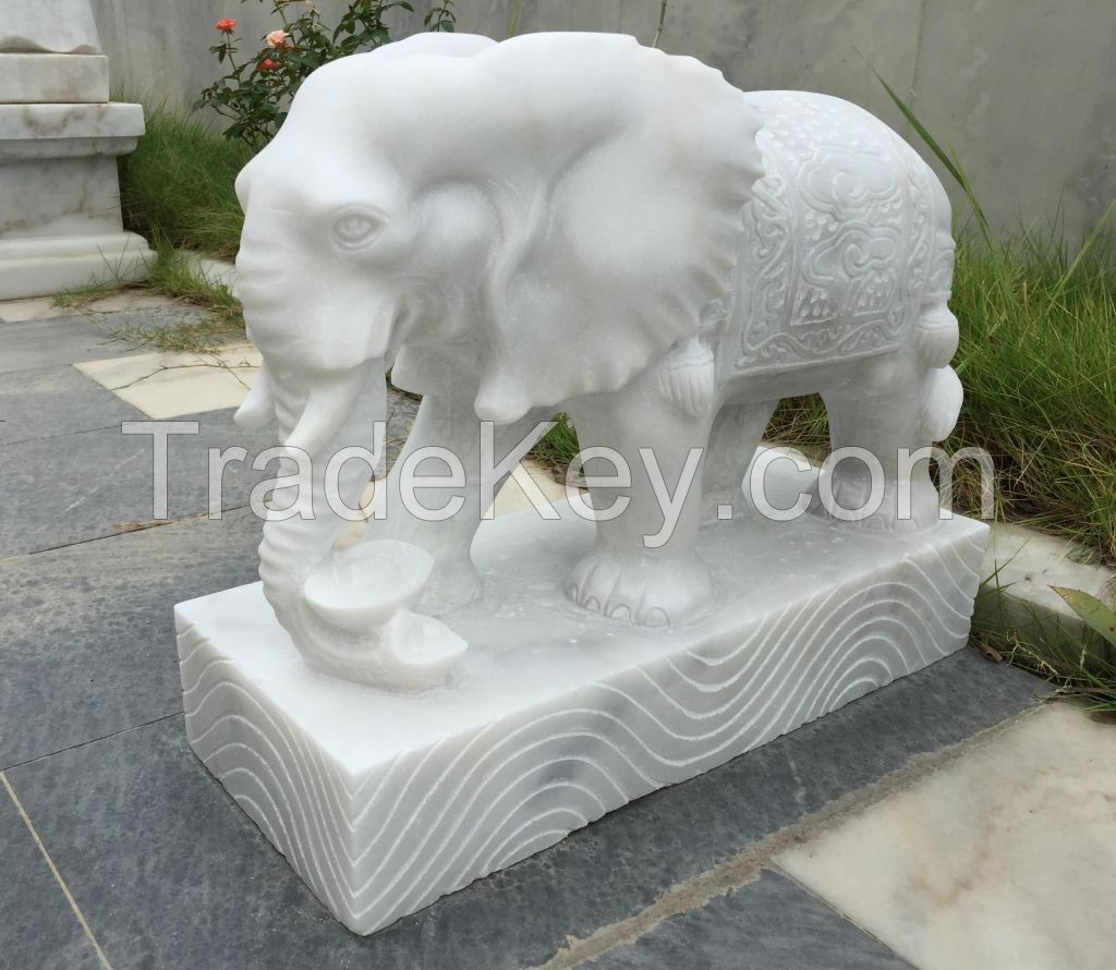 Artwork white granite stone image can be customized