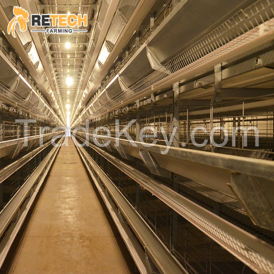 RETECH Design  Galvanized Wire Mesh  A Frame Chiken Cage