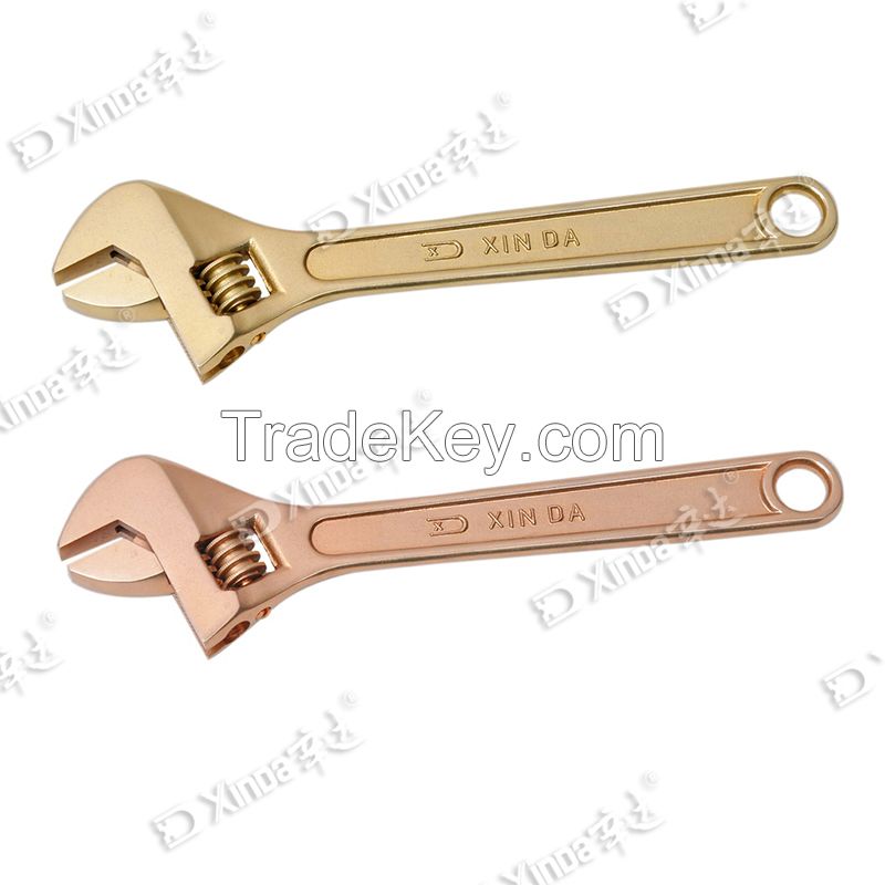 Non sparking Adjustable Spanners Safety Hand Tools