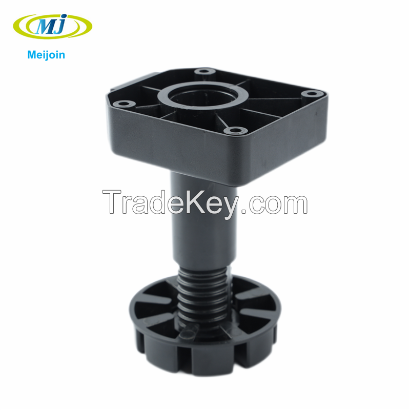 High Quality Furniture Plastic Adjustable Leg