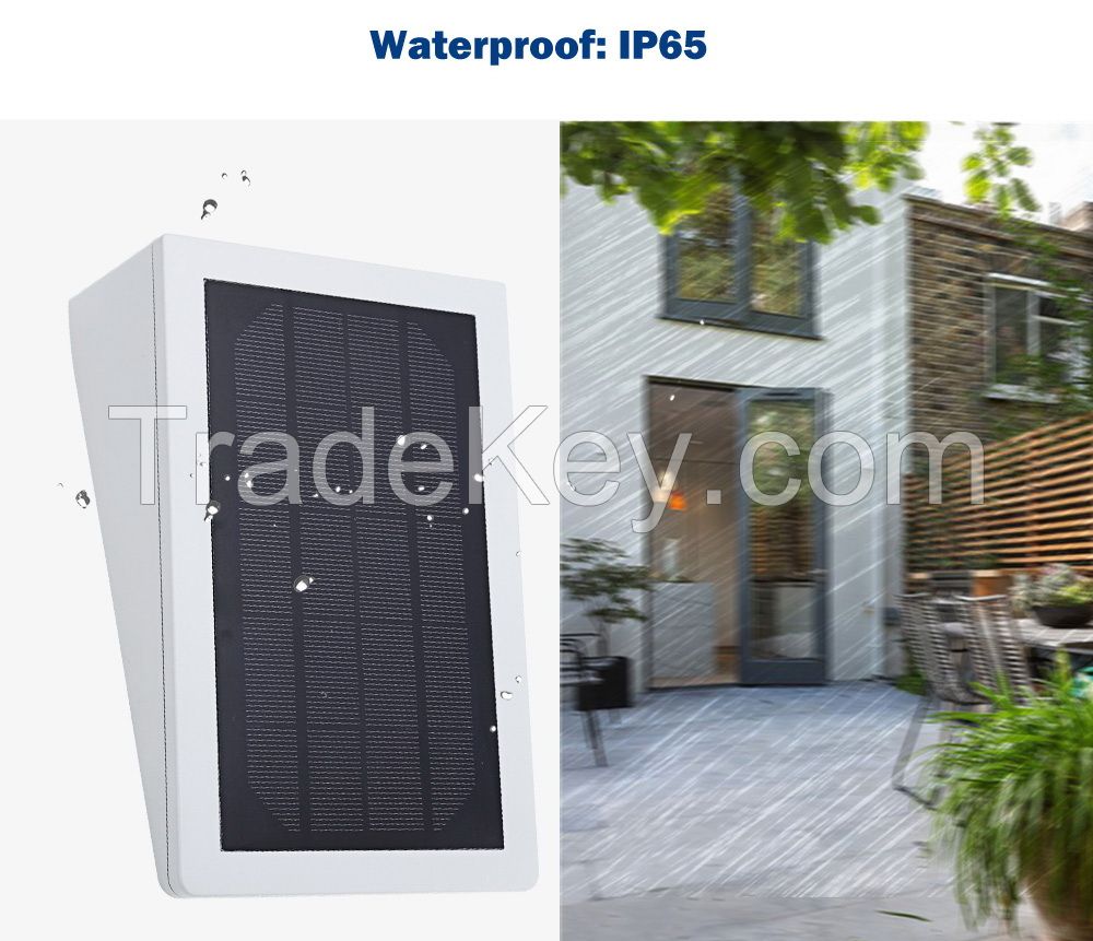 4W Outdoor Security Solar Light, 35 LED Solar Powered Light