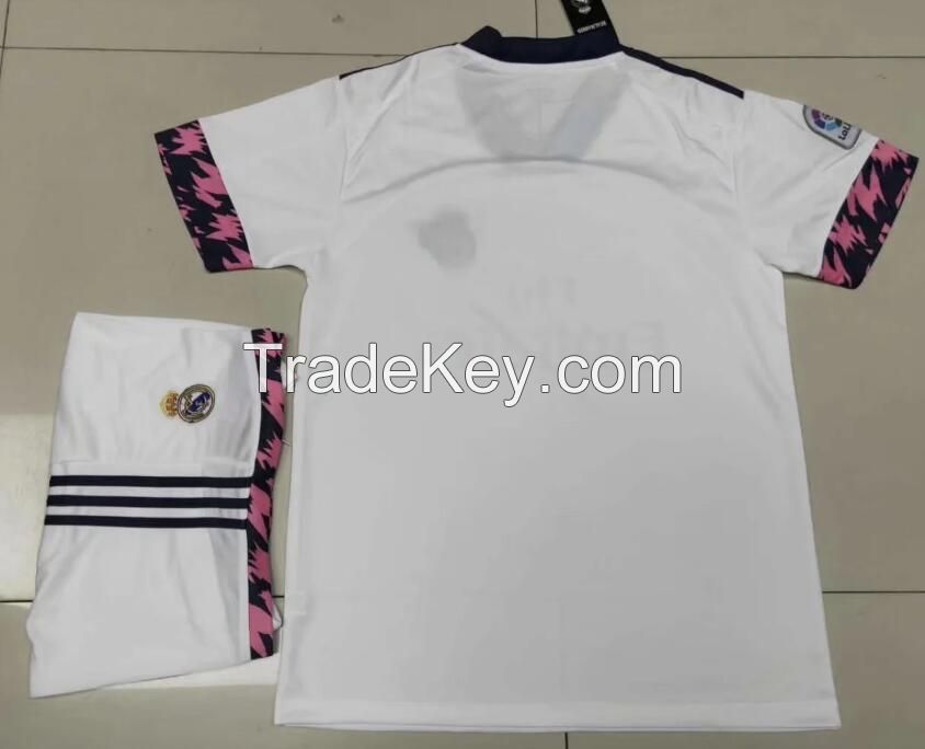 20/21 Real Madrid home away soccer jersey