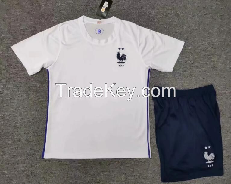 20/21 France national team home away soccer jersey