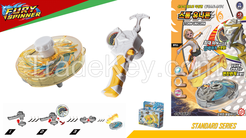 Beyblade Spin Plastic Toy Standard Series with CE Certificate for Kids Age 6+ (Gale Horse)