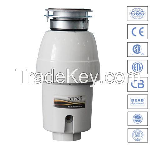 kitchen food waste disposer three bolt BH76-D