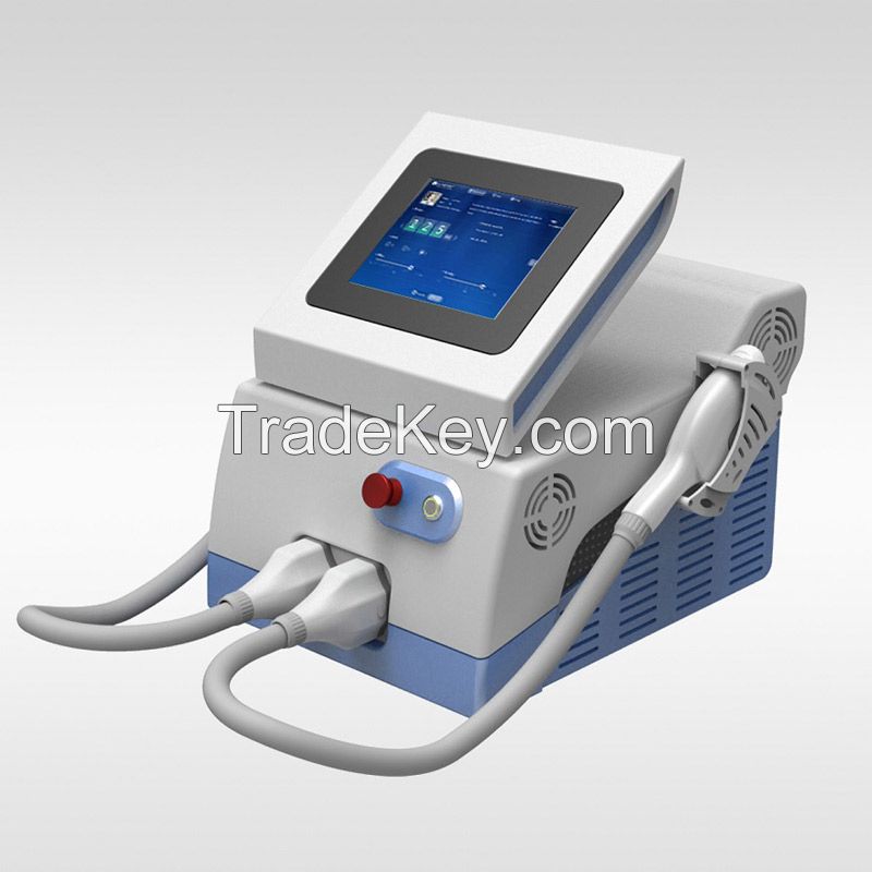 Portable 2 in 1 IPL+SHR Permanent Hair removal machine