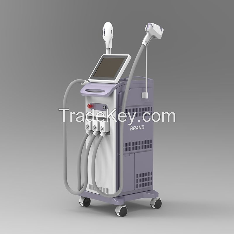 Multi-function diode laser hair removal / IPL skin rejuvenation