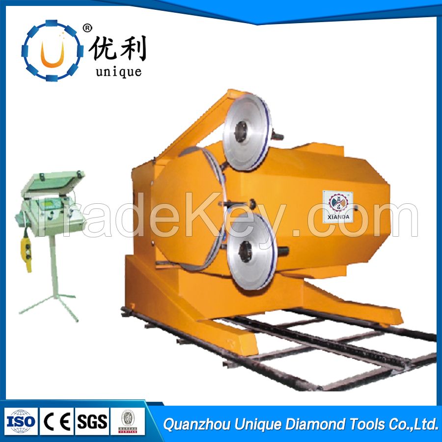 marble granite stone mining quarry diamond wire saw cutting machine