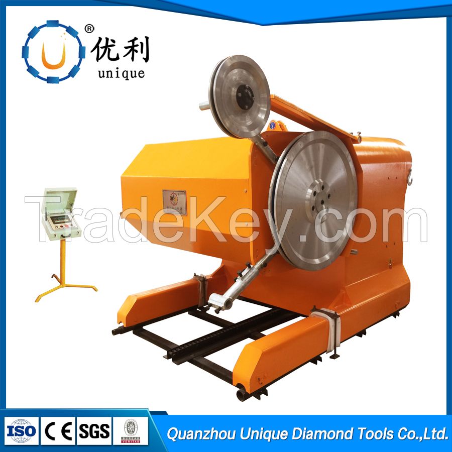 marble granite stone mining quarry diamond wire saw cutting machine