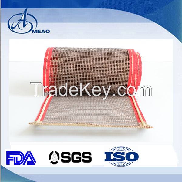 Non Stick PTFE Teflon Textile dryer conveyor belt open mesh Belt