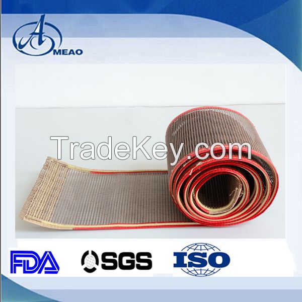 Non Stick PTFE Teflon Textile dryer conveyor belt open mesh Belt