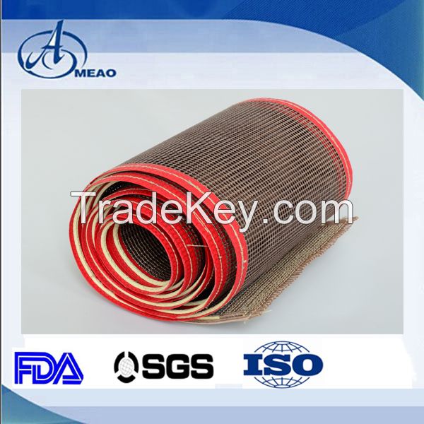 Non Stick PTFE Teflon Textile dryer conveyor belt open mesh Belt