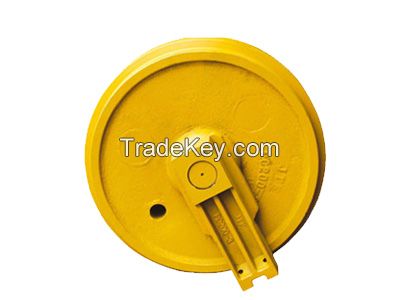 Bulldozer front idler