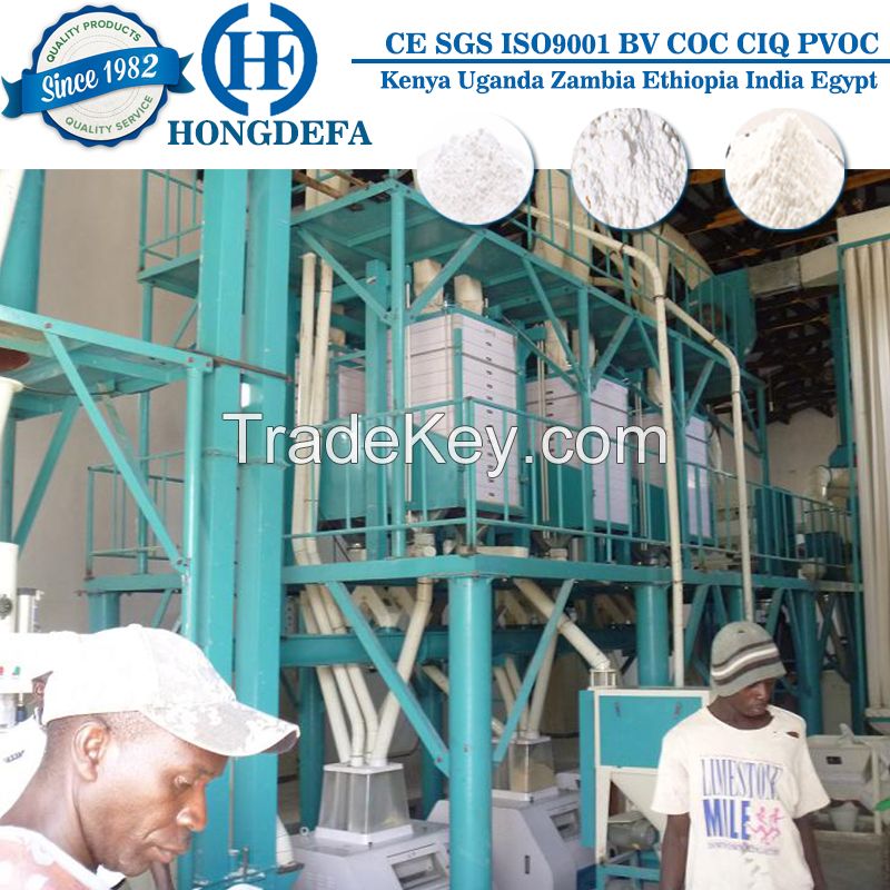 50ton per day wheat flour milling machine for mill super white flour