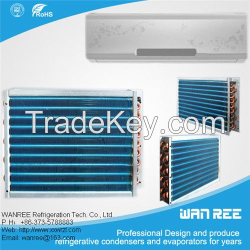 low price copper tube juice machine fin evaporator