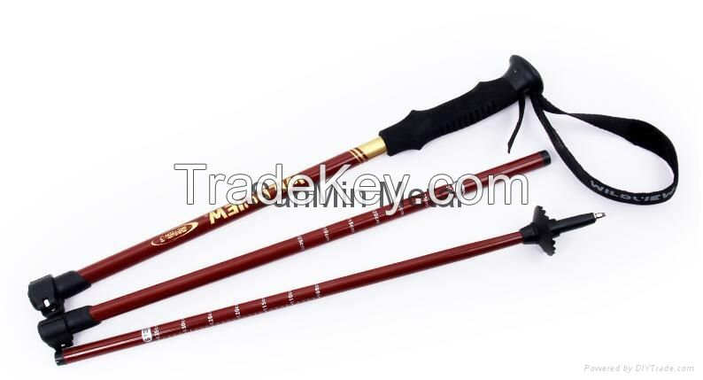 Carbon Fiber Trekking Hiking Walking Trail poles