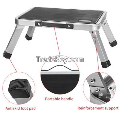 Foot Step Stool With ANon Skid Rubber Platform , Lightweight and Stur