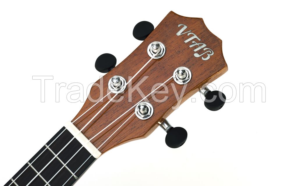 Full Mahogany Glossy Finish Ukuleles with Gig-Bag