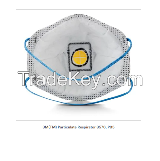 3M 8576 Particulate Respirator , P95, with Nuisance Level Acid Gas Relief, 80 ea/Case