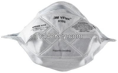 3M 9105 VFlex Particulate Respirator , N95, 400 EA/Case