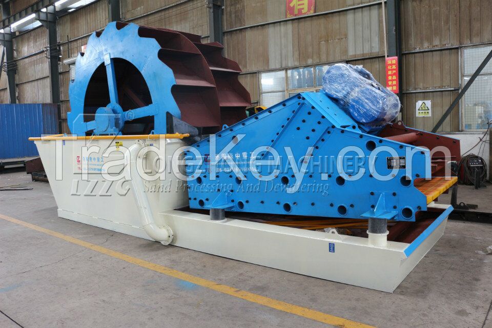 Sand Washing &amp; Dewatering Machine