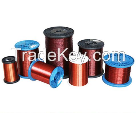 Enameled aluminum wire