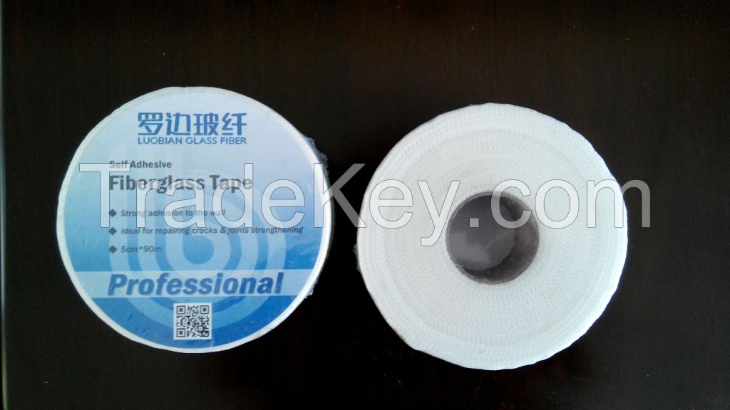 65g self-adhesive fiberglass mesh tape for joints strengthening and drywall cracks repairing