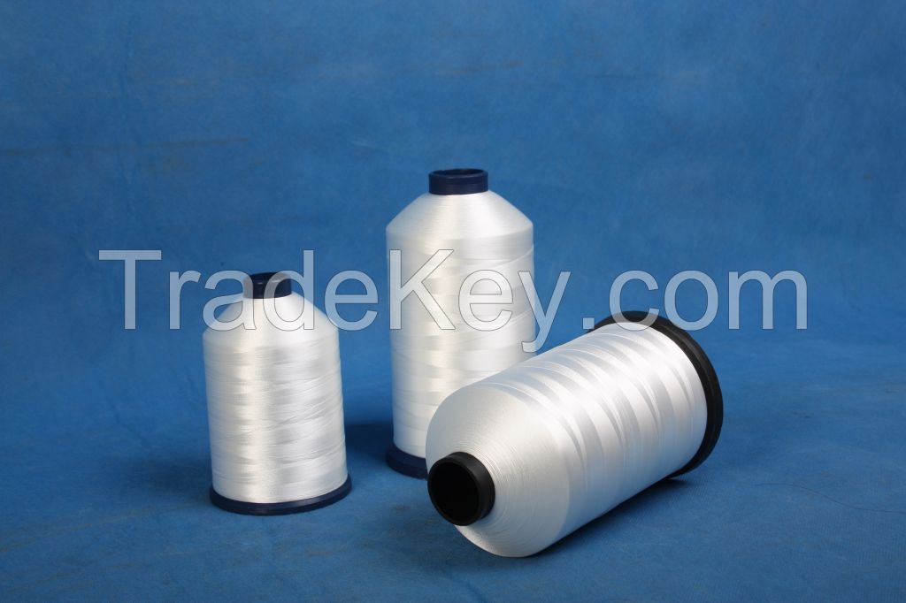 300D High tenacity 100% polyester filament sewing thread