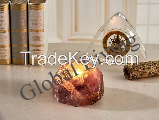 Lighting Agate Candle Holders for Decoration