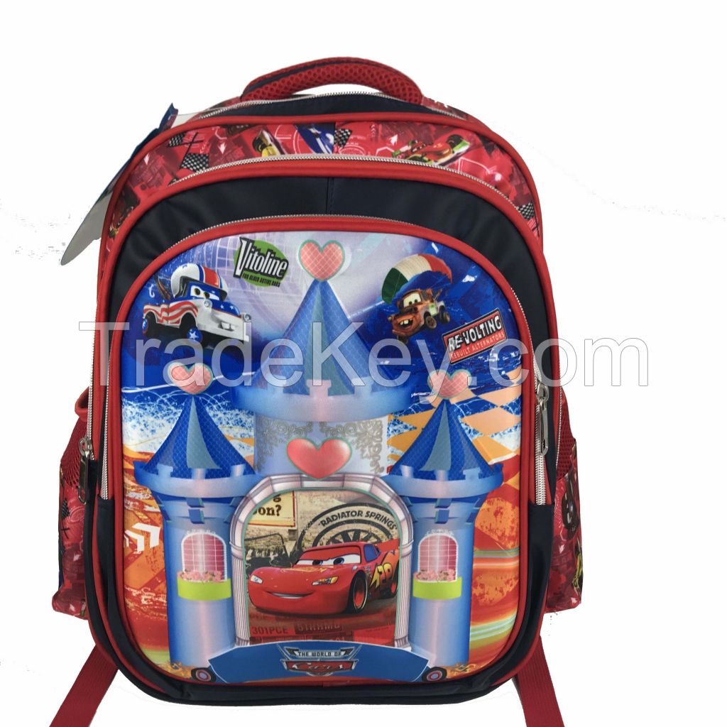 16 inch 3D EVA Child School bag, school backpack bag, children bookbag for students