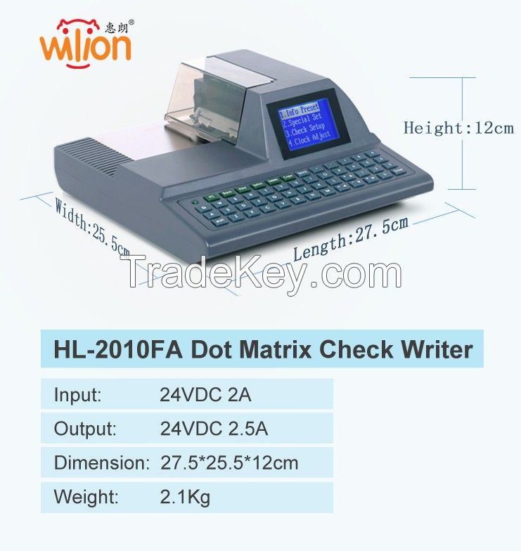 Check Printer Multi Language