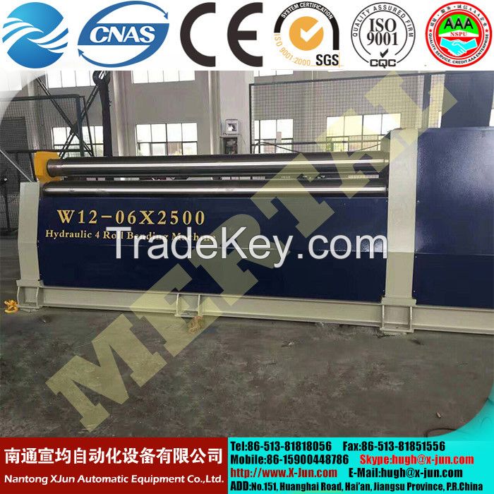 Mclw12CNC-50*3000 Four Roll Plate Rolling Machine with Ce Standard, Plate Bending Machine