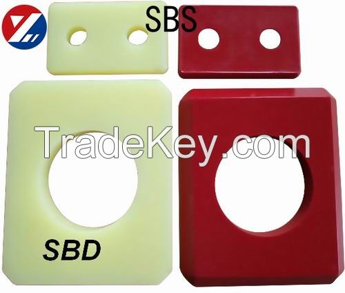 Polyurethane dampers/buffers/pads for hydraulic hammer/rock breaker