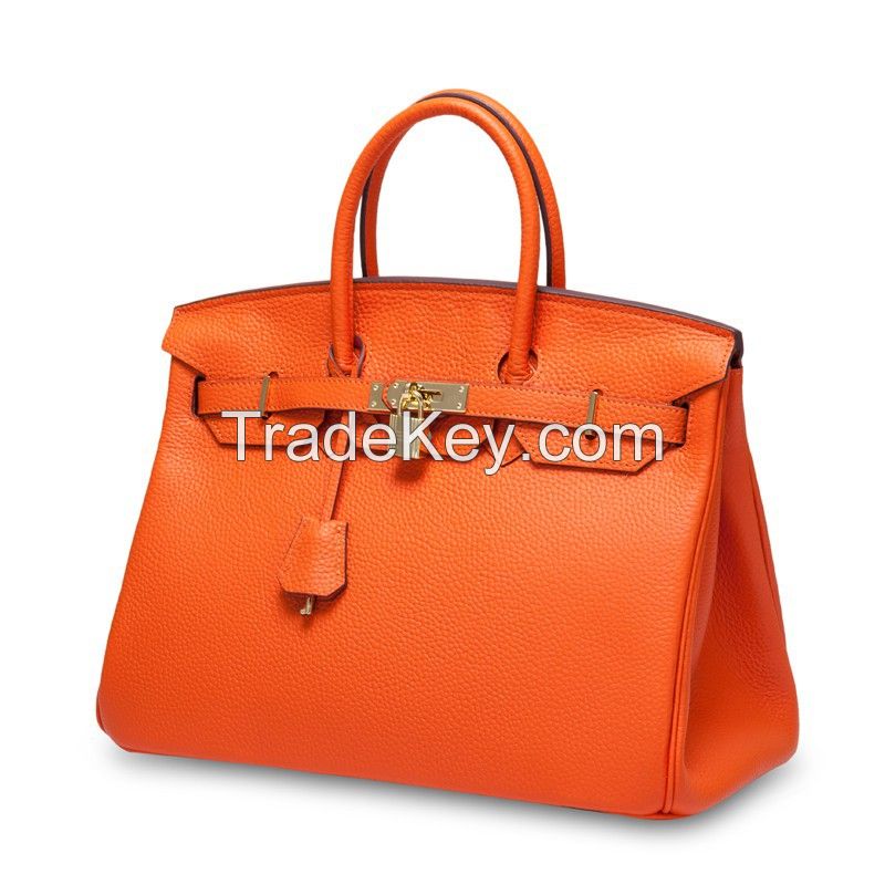 Luxury Handbag Designer Togo Leather  Tote Shoulder Purse