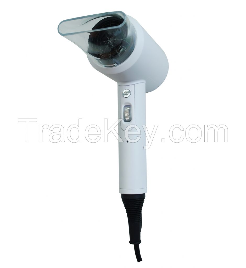 Partable DC motor hair dryer