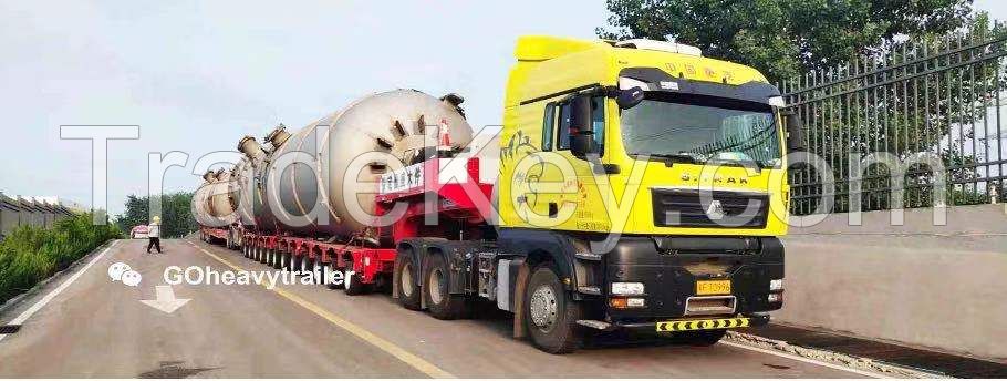 Multi Axle hydraulic semi-trailers | Nicolas MDED | Modular Trailer| Lowbed